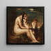 L'Aube de l'amour - William Etty — ingelijst kunstwerk aan de muur