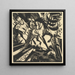 L'École d'équitation - Franz Marc — framed artwork on a wall
