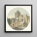 L'Église Saint-Jacques à Utrecht - Johannes Huibert Prins — wandpresentatie van het kunstwerk
