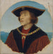 Reproduction of the painting L'Empereur Maximilien Ier et Georg von Frundsberg - Karl von Blaas