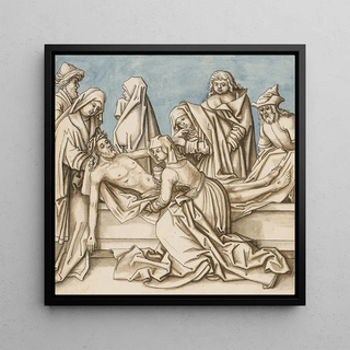 Circle Of Hans Holbein The Elder - The Entombment of Christ.webp