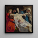 L'Entombement - Peter Paul Rubens — ingelijst kunstwerk aan de muur