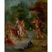 Reproduction of the painting L'Été - Diane surprised by Actéon - Eugène Delacroix
