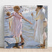 Reproductie van het schilderij L'Heure du bain, Valence - Joaquín Sorolla