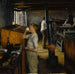 L'Imprimerie du village à Haarlem, aux Pays-Bas - Charles Frederick Ulrich — gepresenteerd in een interieur