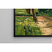 Reproduction of the painting L'allée de bouleaux du Wannseegarten vers l'est - Max Liebermann