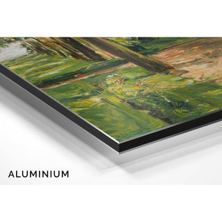 L'allée de bouleaux du Wannseegarten vers l'est - Max Liebermann | Reproduction Tableau Décoration murale affiche copie
