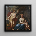 L'ange toont aan Hagar en Ismaël de weg naar de reddende put - Giuseppe Diamantini — ingelijst kunstwerk aan de muur