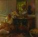 L'middag - Gaston La Touche — weergave van het kunstwerk
