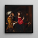 L'argent du tribut - Benedetto Gennari — ingelijst kunstwerk aan de muur