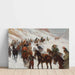 Reproductie van het schilderij L’armée Napoléonniene traversant le col de Somosierra de Jan van Chelminski