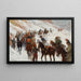 Reproductie van het schilderij L’armée Napoléonniene traversant le col de Somosierra de Jan van Chelminski