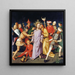 L'arrestatie van Christus - Hans Holbein de Jonge — ingelijst kunstwerk aan de muur
