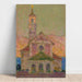Reproductie van het schilderij L'église, Lago Maggiore - Henri Le Sidaner