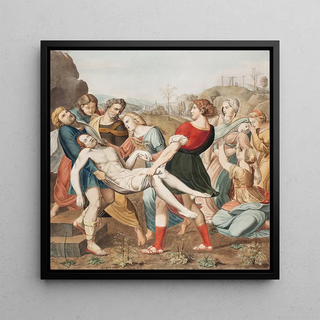 Johannes Senn - Rafael Kristi gravlggelse.webp