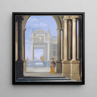 Dirck Van Delen - The Entrance to a Palace.webp