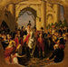 L'entrée de l'empereur François II d'Autriche à Vienne en 1814 - Karl von Blaas — weergave van het kunstwerk