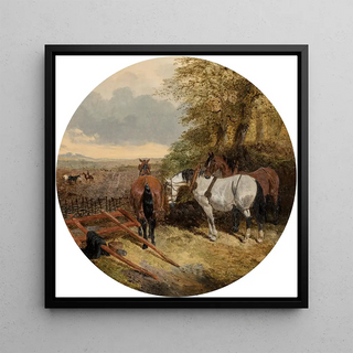 John Frederick Herring Jr - The plough team at rest.webp