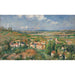 Reproduction of the painting L'hermitage en été, Pontoise - Camille Pissarro