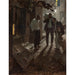 Reproductie van het schilderij L'homme au carrefour - Dean Cornwell