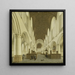 L'intérieur de l'église Saint-Bavon à Haarlem - Isaak van Nickelen — ingelijst kunstwerk aan de muur