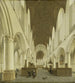L'intérieur de l'église Saint-Bavon à Haarlem - Isaak van Nickelen — weergave van het kunstwerk