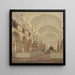 L interior of Ribe Cathedral - Jrgen Roed — framed artwork on a wall