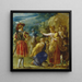 L'interrogatoire du Juif - Adam Elsheimer — framed artwork on a wall