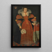 Portret van Sophia de Vervou - L.J. Woutersin — ingelijst kunstwerk aan de muur