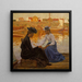 La Baai - Carl Wilhelmson — ingelijst kunstwerk aan de muur