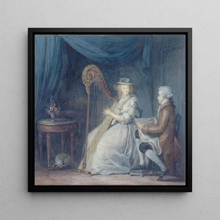 JeanBaptiste Mallet - La Belle Harpiste.webp