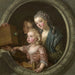 La Camera Obscura - Charles Amédée Philippe Van Loo — gepresenteerd in een interieur
