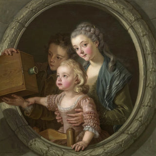 Charles Amde Philippe Van Loo - The Camera Obscura.webp