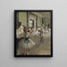 Reproductie van het schilderij La Classe de danse - Edgar Degas