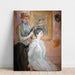 Reproductie van het schilderij La Coiffure - Berthe Morisot