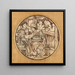 De Bouw van de Ark - Sir Edward Coley Burne-Jones — wandpresentatie van het kunstwerk
