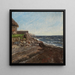 La Côte à Hellebæk, étude - Jürgen Roed — ingelijst kunstwerk aan de muur