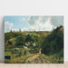 Reproduction of the painting La Côte de Jalais, Pontoise - Camille Pissarro