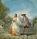 La Cour amoureuse réticente - Henry Andrews — weergave van het kunstwerk