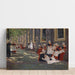 Reproductie van het schilderij Het weeshuis in Amsterdam - Max Liebermann