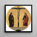 De Kruisiging - Francesco del Cossa — ingelijst kunstwerk aan de muur