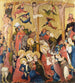 De Kruisiging - Meester van de Midden-Rijn — weergave van het kunstwerk
