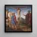 De Kruisiging - Matteo di Giovanni — ingelijst kunstwerk aan de muur