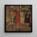 The Crucifixion of Saint Peter - Jaume Huguet — framed artwork on a wall