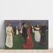 Reproduction of the painting The Dance of Life - Edvard Munch