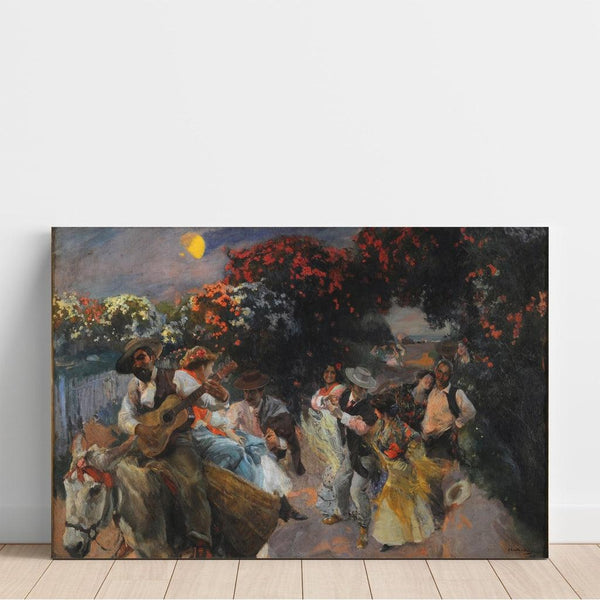 Reproductie van het schilderij La Dernière Chanson - Joaquín Sorolla