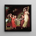 La Famille Gower, Les Enfants de Granville, 2e Comte Gower - George Romney — ingelijst kunstwerk aan de muur