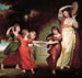 La Famille Gower, Les Enfants de Granville, 2e Comte Gower - George Romney — weergave van het kunstwerk