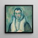 La Femme L'Hermine naar Le Greco - Paul Cézanne — ingelijst kunstwerk aan de muur