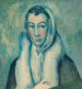 La Femme L'Hermine naar Le Greco - Paul Cézanne — weergave van het kunstwerk
